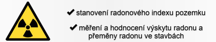 Men radonu - FK TRADING, spol. s.r.o.